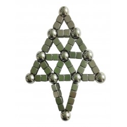 Puzzle bile magnetice antistres, 55 de piese, LTOY60-2