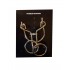 Puzzle brain twister din metal, Pentru copii si adolescenti, 7 cm, 477CUB-1