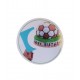 Sablon pentru decorare torturi, Turcoaz, 17 cm, 382COF