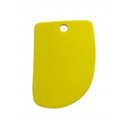 Set 3 Spatule flexibile pentru Ornare torturi, Galben, 11 cm, 323COF-3