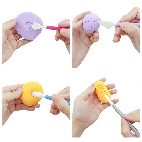 Set 9 Instrumente de modelat pentru cofetarie, Multicolor, 17 cm, 369COF Set 9 Instrumente de modelat pentru cofetarie, Multicolor, 17 cm, 369COF