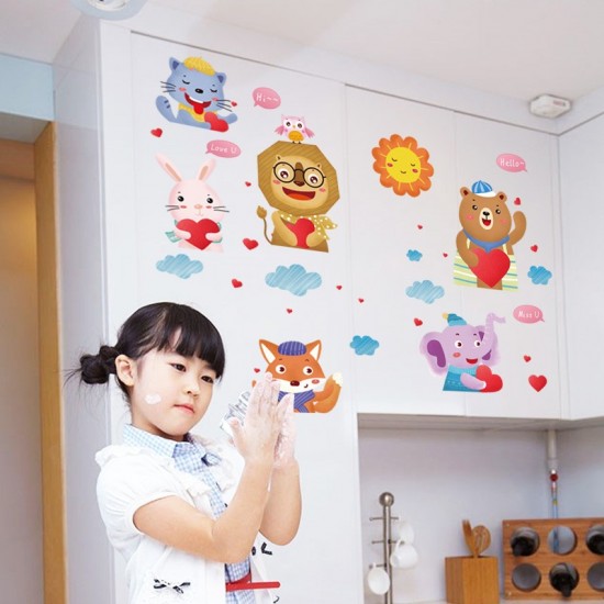 Sticker decorativ, Animale, 132 cm, 765STK