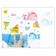 Sticker decorativ, Animale marine, 130 cm, 786STK Sticker decorativ, Animale marine, 130 cm, 786STK
