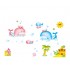 Sticker decorativ, Animale marine, 130 cm, 786STK
