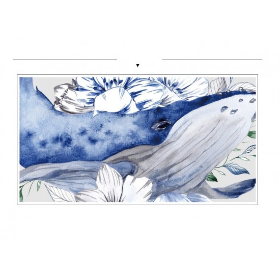 Sticker decorativ, Balene, 115 cm, 748STK