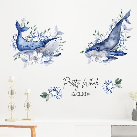 Sticker decorativ, Balene, 115 cm, 748STK