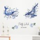 Sticker decorativ, Balene, 115 cm, 748STK