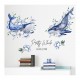 Sticker decorativ, Balene, 115 cm, 748STK