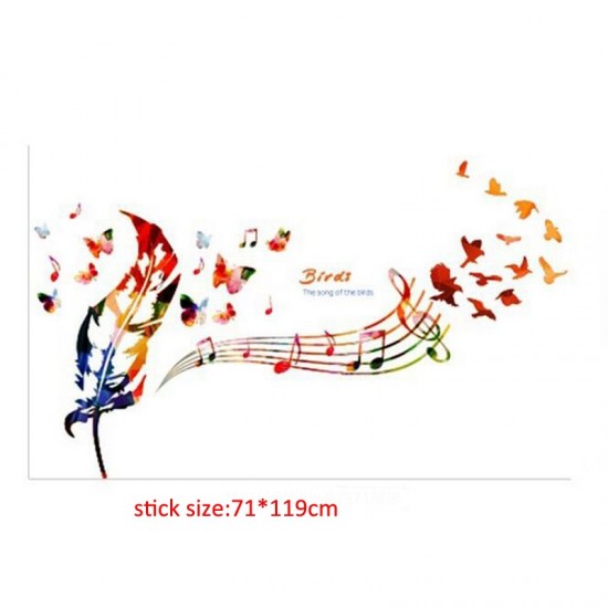 Sticker decorativ, Birds, 119 cm, 718STK