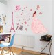 Sticker decorativ, Bonjour Paris, 130 cm, 782STK