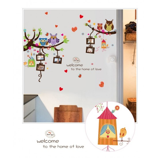 Sticker decorativ, Bufnite 150 cm, 745STK