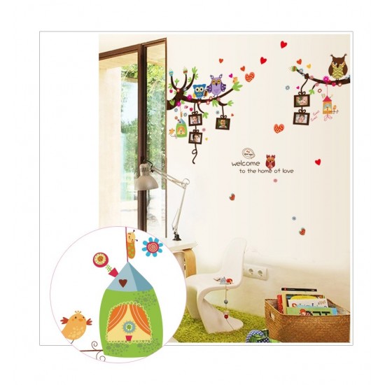 Sticker decorativ, Bufnite 150 cm, 745STK