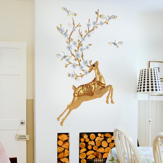 Sticker decorativ, Caprioara, 123 cm, 761STK