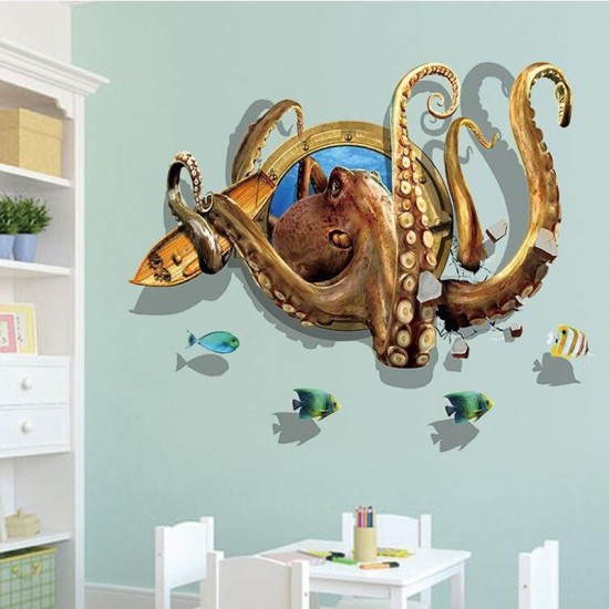 Sticker decorativ, Caracatita, 110 cm, 778STK