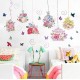 Sticker decorativ, Colivii cu flori, 150 cm, 776STK Sticker decorativ, Colivii cu flori, 150 cm, 776STK