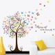 Sticker decorativ, Copacul cu fluturi, 130 cm, 799STK