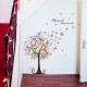 Sticker decorativ, Copacul cu fluturi, 130 cm, 799STK