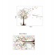 Sticker decorativ, Copacul cu fluturi, 130 cm, 799STK
