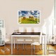 Sticker decorativ, Fereastra 3D, Cai, 85 cm, 615STK