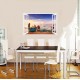 Sticker decorativ, Fereastra 3D, Pescari, Vietnam, 85 cm, 587STK