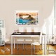 Sticker decorativ, Fereastra 3D, Rio de Janeiro, 85 cm, 569STK