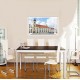 Sticker decorativ, Fereastra 3D, Sibiu, 85 cm, 631STK