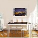 Sticker decorativ, Fereastra 3D, Tren, 85 cm, 649STK
