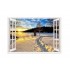 Sticker decorativ, Fereastra 3D, Zapada, 85 cm, 613STK