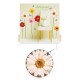Sticker decorativ, Flori Gerbera, 125 cm, 803STK