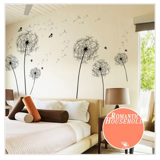 Sticker decorativ, Flori Papadie, 135 cm, 767STK Sticker decorativ, Flori Papadie, 135 cm, 767STK