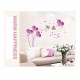Sticker decorativ, Flori mov, 125 cm, 703STK