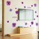 Sticker decorativ, Flori mov, 130 cm, 787STK