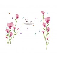 Sticker decorativ, Flori roz, 155 cm, 746STK Sticker decorativ, Flori roz, 155 cm, 746STK