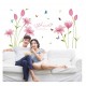 Sticker decorativ, Flori roz, 160 cm, 743STK