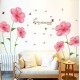 Sticker decorativ, Flori roz, 200 cm, 779STK Sticker decorativ, Flori roz, 200 cm, 779STK