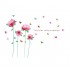 Sticker decorativ, Flori roz, 202 cm, 805STK