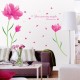 Sticker decorativ, Flori roz, 205 cm, 796STK