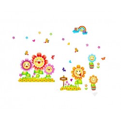 Sticker decorativ, Flower, 120 cm, 710STK