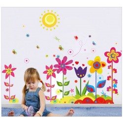 Sticker decorativ, Flower, 90 cm, 711STK