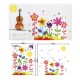 Sticker decorativ, Flower, 90 cm, 711STK
