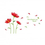 Sticker decorativ, Fori rosii, 150 cm, 783STK Sticker decorativ, Fori rosii, 150 cm, 783STK