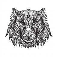 Sticker decorativ, Leu, 55 cm, 1144STK Sticker decorativ, Leu, 55 cm, 1144STK