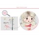 Sticker decorativ, Little Princess, 115 cm, 792STK