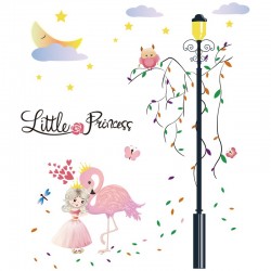 Sticker decorativ, Little Princess, 115 cm, 792STK