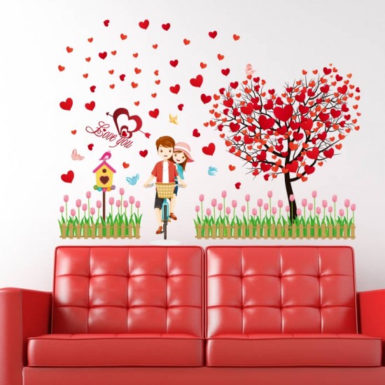 Sticker decorativ, Love you, 105 cm, 758STK Sticker decorativ, Love you, 105 cm, 758STK