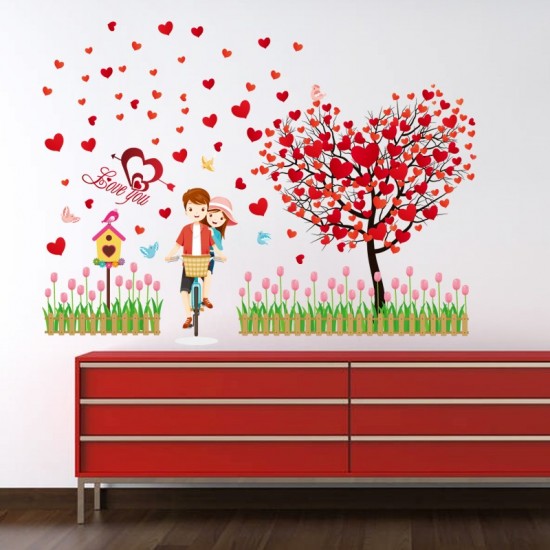 Sticker decorativ, Love you, 105 cm, 758STK Sticker decorativ, Love you, 105 cm, 758STK
