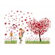 Sticker decorativ, Love you, 105 cm, 758STK Sticker decorativ, Love you, 105 cm, 758STK