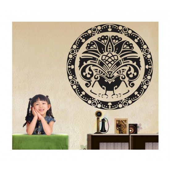 Sticker decorativ Mandala, 55 cm, 1080STK