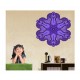 Sticker decorativ Mandala, Albastru, 50 cm , 1065STK