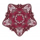 Sticker decorativ Mandala, Roz, 50 cm , 1061STK